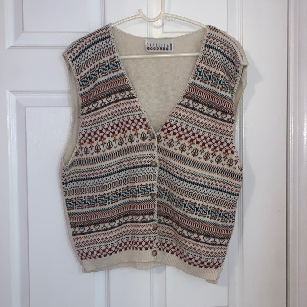Carolina Colours Sweater Vest